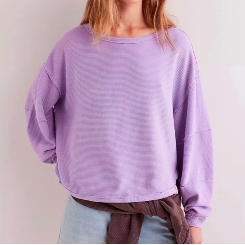 NWT we the free total eclipse sugared violet